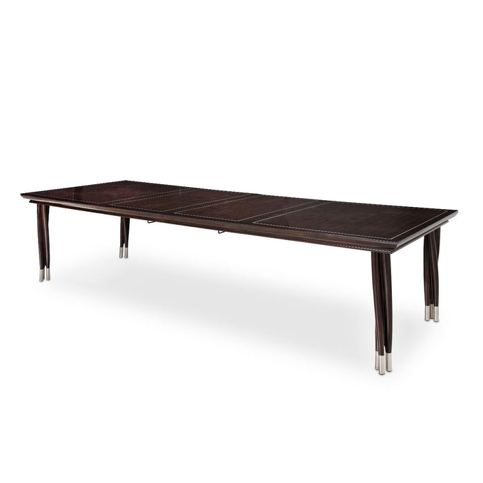Paris Chic - Rectangular Dining Table - Espresso Brown
