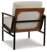 Tilden - Accent Chair - Ivory / Brown Signature Design by Ashley®