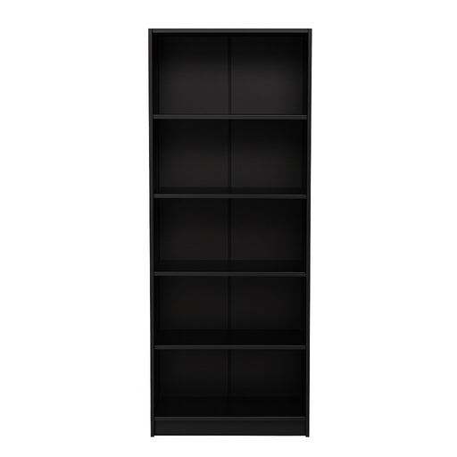 5 Tier Bookshelf Storage Cabinet With Anti-Tip Kit Home Essentials