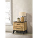 Georgina - 2 Drawer Nightstand - Natural Wood Furniture Max