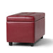 Cosmopolitan - Upholstered Storage Ottoman Simpli-Home