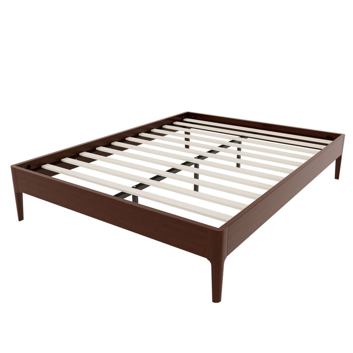 Modern Minimalist Style Platform Bed Hearth and Haven
