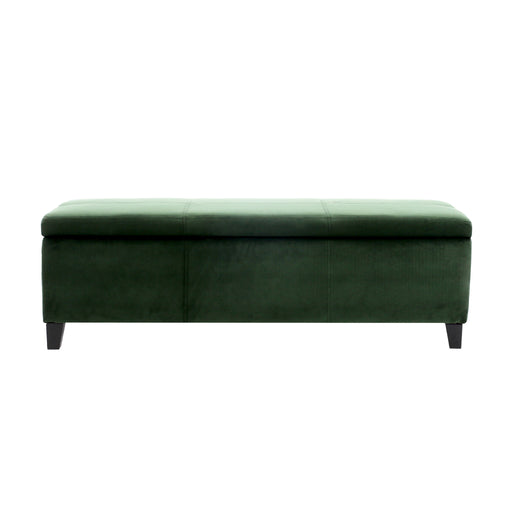 Upholstered Storage Ottoman Bench Noble House