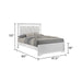 Blaze - Bedroom Set With LED Headboard Matrix Furniture Group