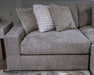 Nexora-Court - LAF Corner Chair - Burlap Signature Design by Ashley®