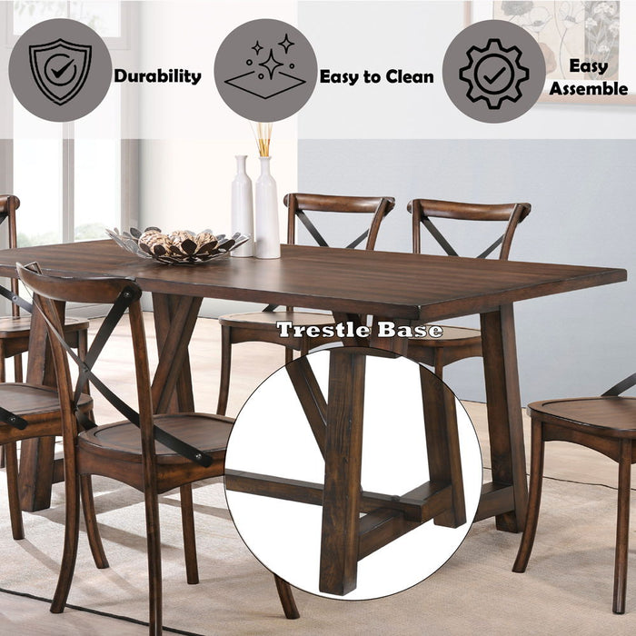 Kaelyn - Dining Table - Dark Oak ACME