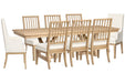 Coventry - Extendable Trestle Dining Table Set Magnussen Furniture