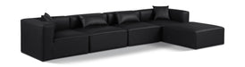 Cube - 5 Piece Modular Sectional With Chaise Meridian Furniture