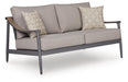 Ocean Beach - Loveseat With Cushion - Gray Signature Design by Ashley®