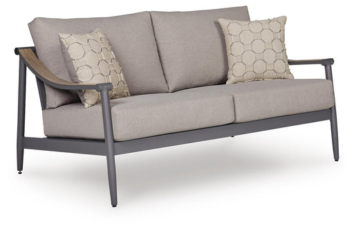 Ocean Beach - Loveseat With Cushion - Gray Signature Design by Ashley®