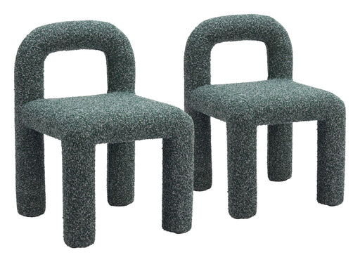 Arum - Dining Chair (Set of 2) - Snowy Green Zuo Modern