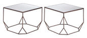 Arzon - Coffee Table Set - Bronze Zuo Modern