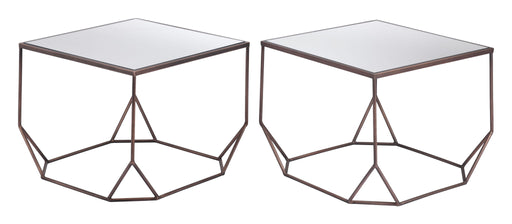 Arzon - Coffee Table Set - Bronze Zuo Modern