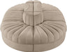 Rummi - Oval Velvet Performance Fabric Upholstered 6 Piece Modular Sectional Meridian Furniture