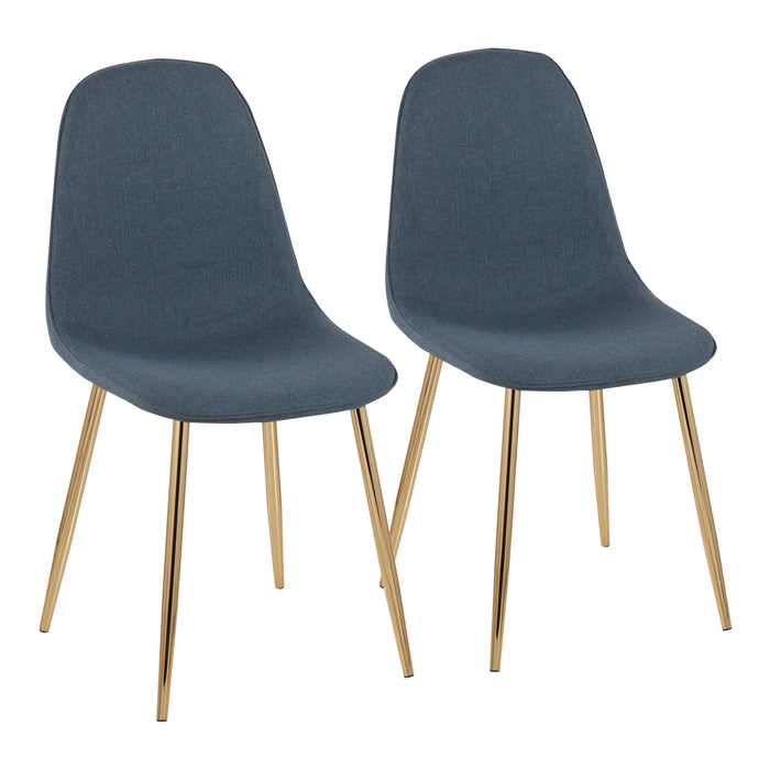 Pebble - Contemporary & Modern Design Chair (Set of 2)