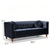 Chesterfield Sofa With Square Arms For Living Room US Pride