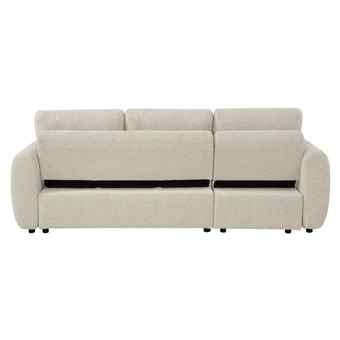 Nuriel - Reversible Sectional Sofa With Sleeper & Storage ACME