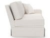 Filmore - Skirted Loveseat RAF, Special Order - White Universal Furniture