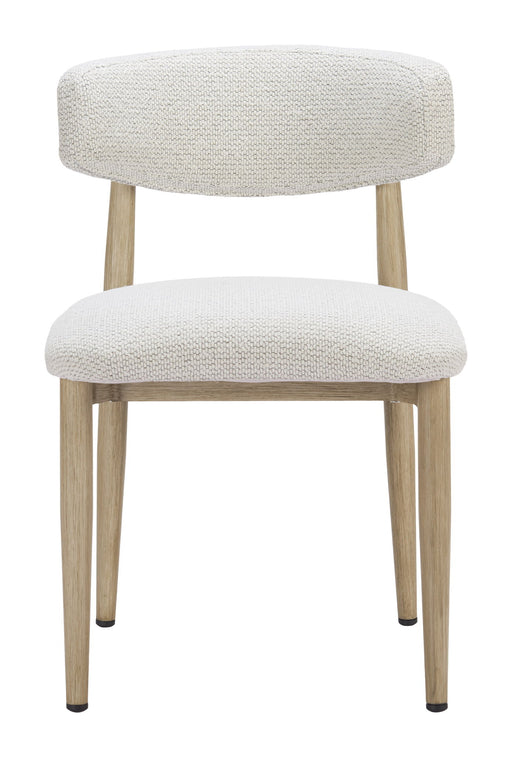 Bege - Outdoor Dining Chair - White Zuo Modern
