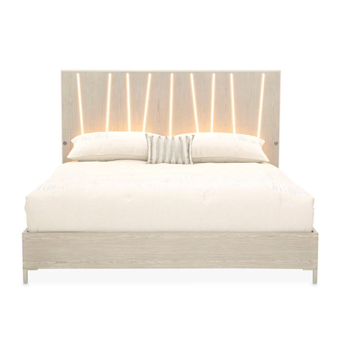 Lotus Bay - Panel Bed Michael Amini