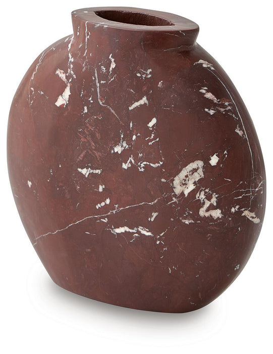 Dashner - Vase - Red / White Signature Design by Ashley®