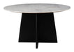 Strela - Dining Table - White / Black Zuo Modern