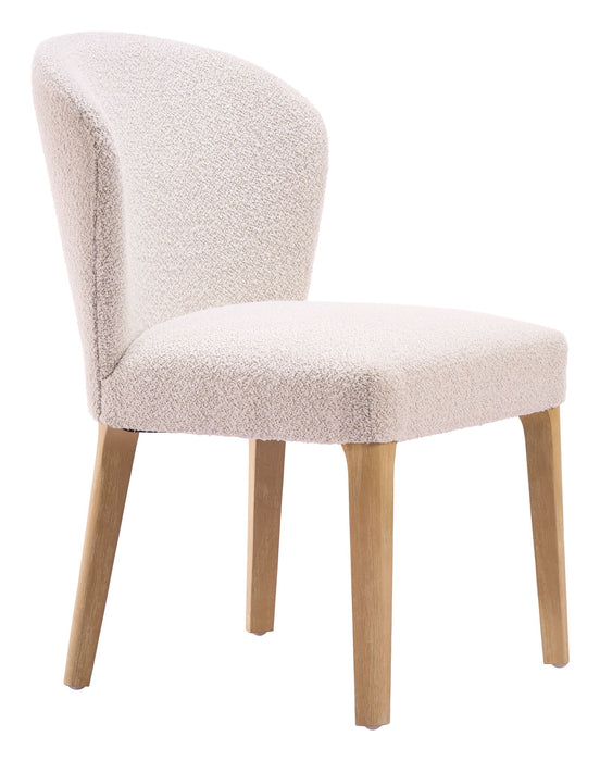Mondstein - Dining Chair (Set of 2) - White / Ivory Zuo Modern