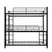 Triple Frame Bed With Built In Ladder Home Essentials