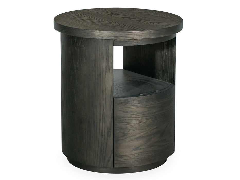 Bosley - Round End Table - Coffee Bean Magnussen Furniture