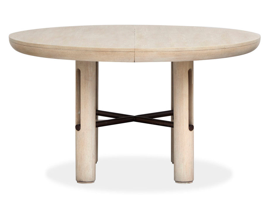Sunset Cove - Extendable Round Dining Table - Sanibel Brown Magnussen Furniture