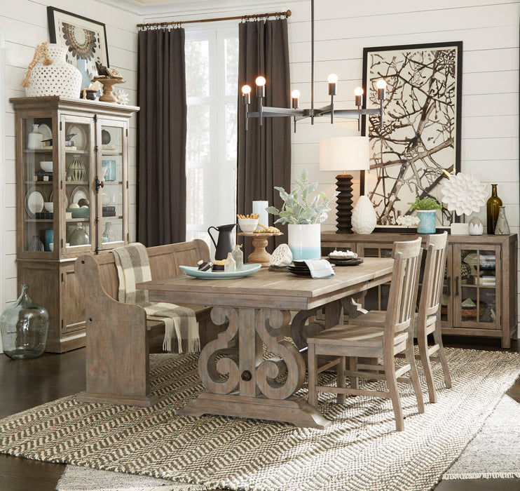 Tinley Park - Rectangular Dining Table - Dove Tail Gray Magnussen Furniture