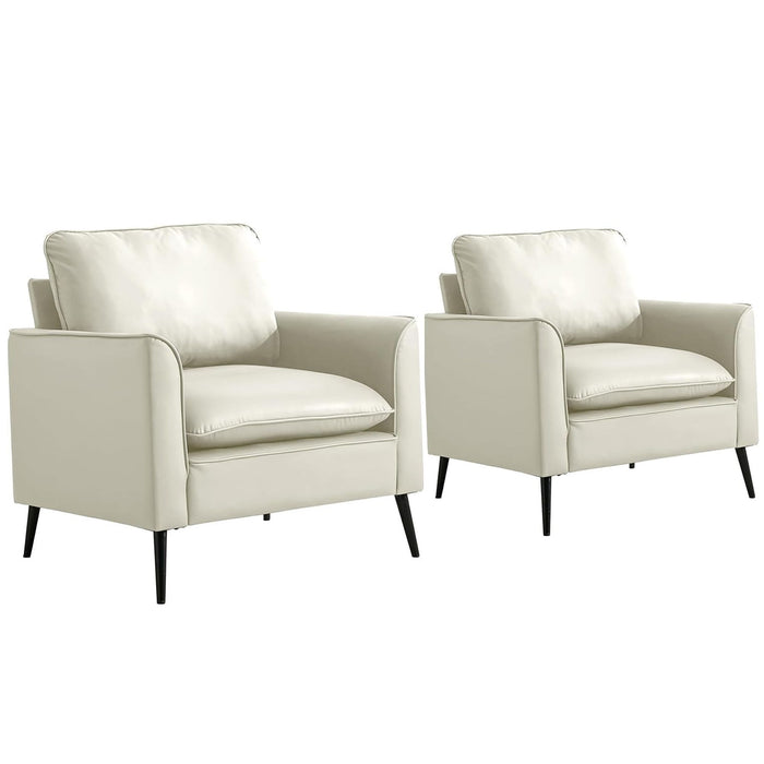 Nordic Retro Light Luxury Upholstered Sofa Chair Home Essentials