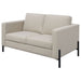 Dulcie - Loose Back Loveseat - Oatmeal Furniture Max