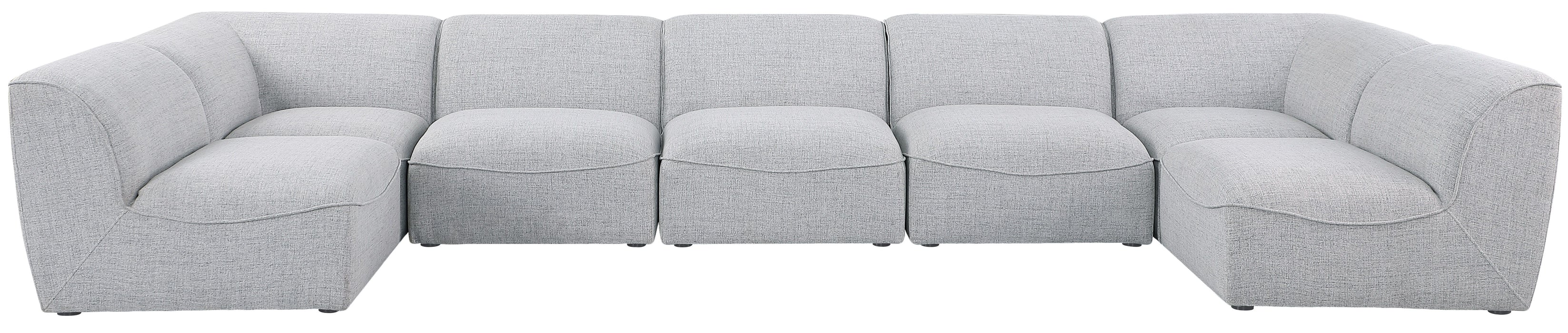 Miramar - Modular Sectional 7 Piece - Gray