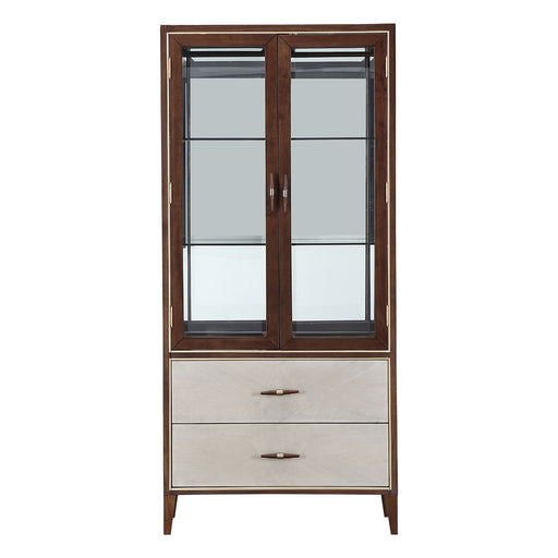 Houston - Display Cabinet - Walnut Michael Amini
