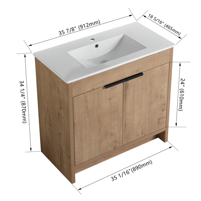 Freestanding Bathroom Vanity With Sink Home Essentials