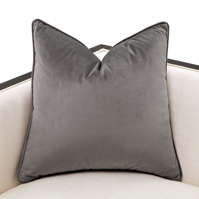 Belmont Place - Loveseat - Cream / Espresso Michael Amini