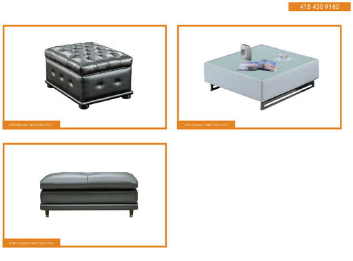 430 - Coffee Table - White Extravaganza Collection