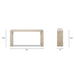 Veda - Geometric Waterfall Table Jennifer Taylor Home