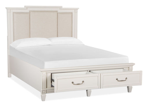 Willowbrook - Panel Upholstered Storage Bed Magnussen Furniture