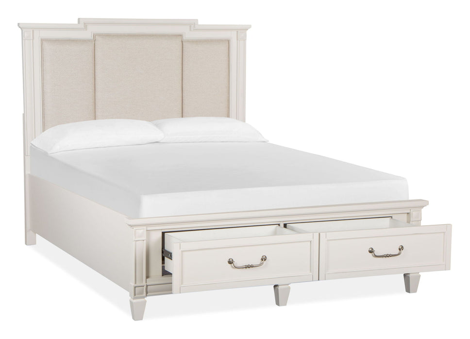Willowbrook - Panel Upholstered Storage Bed Magnussen Furniture