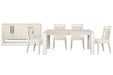 Lorelei - Extendable Rectangular Dining Table Set Magnussen Furniture