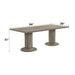 Gabrian - 31" Dining Table - Reclaimed Gray ACME