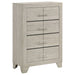 Strout - 4 Drawer Chest - Cream Furniture Max