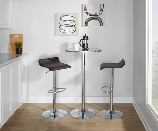 Ale - Contemporary Adjustable Barstool (Set of 2) Lumi Source