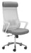 Jett - High Back Office Chair - Light Gray Zuo Modern