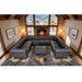 Chesterfield Vintage Style U - Shape Sectional Home Essentials