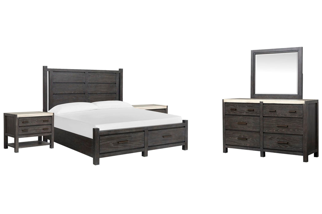 Plum Creek - Panel Storage Bedroom Set Magnussen Furniture