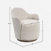 Cocoa - Swivel Barrel Chair With 360° Rotation - Ivory Bernards Furniture