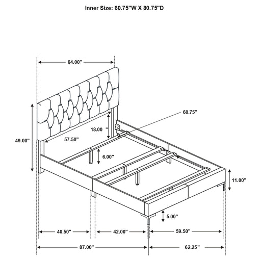 James - Bedroom Set Furniture Max